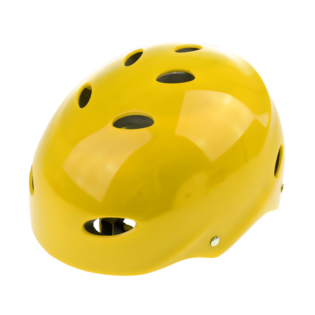 Yellow Water Sports Safety Helmet for Wakeboard Kayak Canoe Boat Surfing