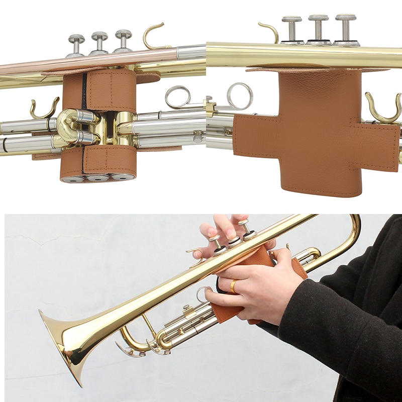 -Zacht Synthetisch Leer Professionele Trompet Beschermende Cover Case Trompet Onderdelen Accessoires Trompet Beschermhoes