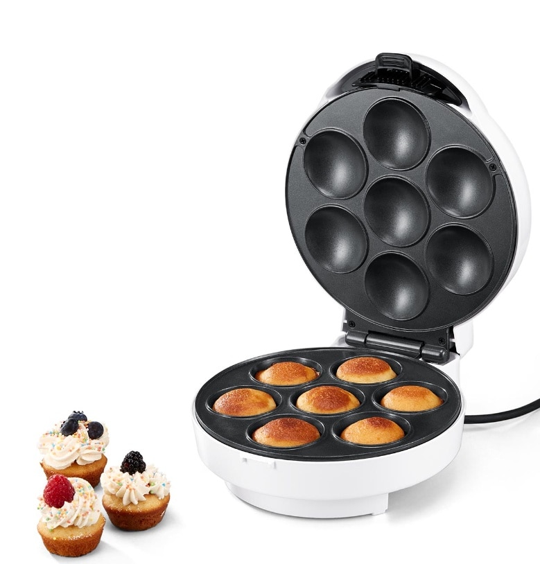 Tchibo Pop Cake Mini Cake Making Machine 7 Compartments