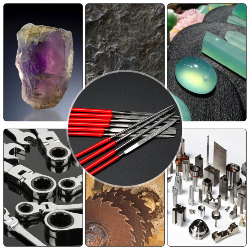 Metal Mini Needle Files Set Handy Tools DIY Crafts Wood Rasp File Needle Jewelry Polishing Carving Hand Tool Set 180/160/140mm