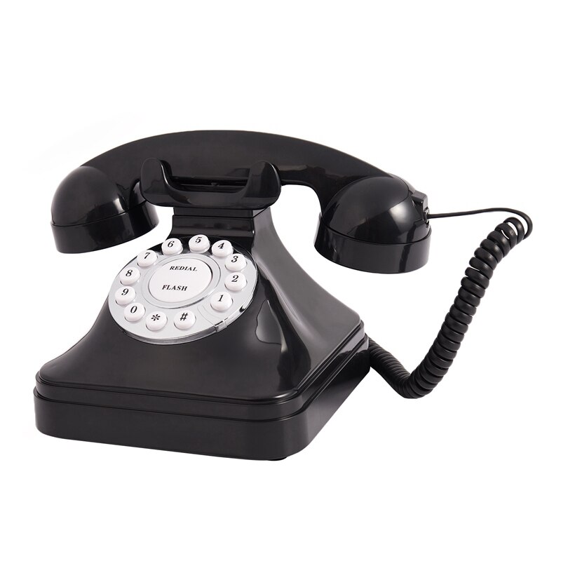 Vintage Telefoon Multi Functie Plastic Huistelefoon Retro Antieke Telefoon Bedrade Vaste Telefoon Kantoor Telefoon Thuis Bureau