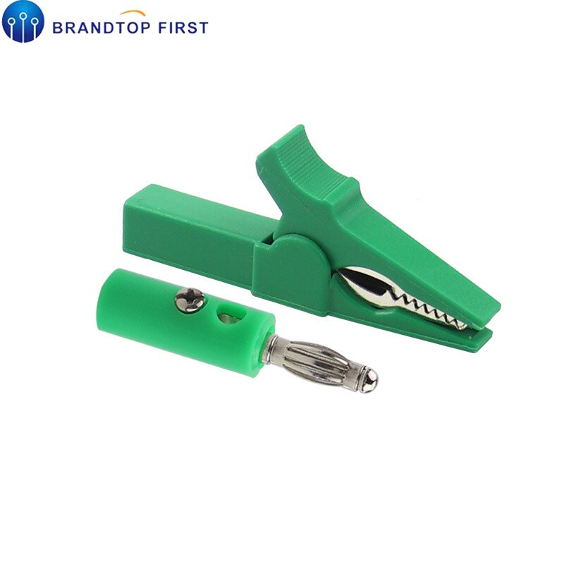 55Mm Alligator Clip + Banaanstekker, Test Probe Met 4Mm Banaan Plug Kabel Clips