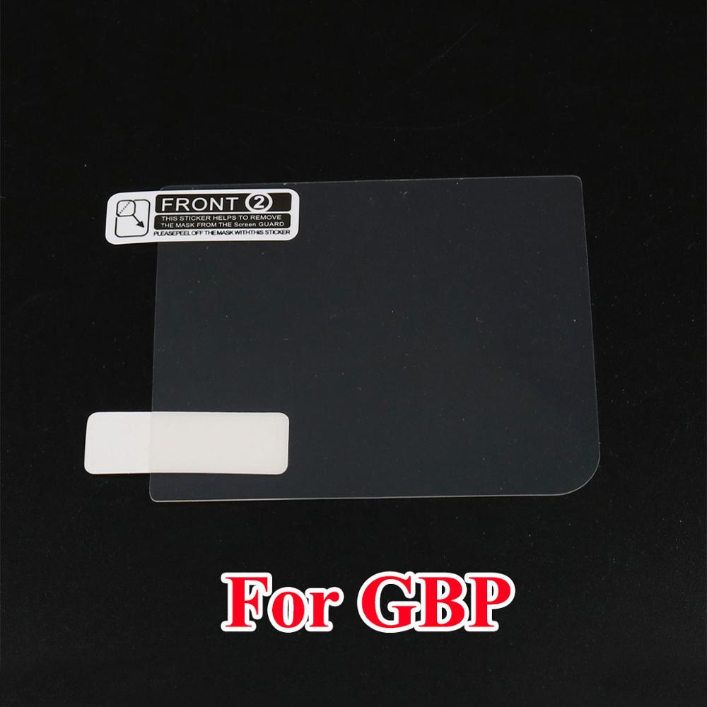 YuXi LCD Screen Protector Beschermende Film voor Gameboy Kleur voor GBA GBA SP GBC GB GBP voor GBM Plastic Clear beschermende Film: For GBP