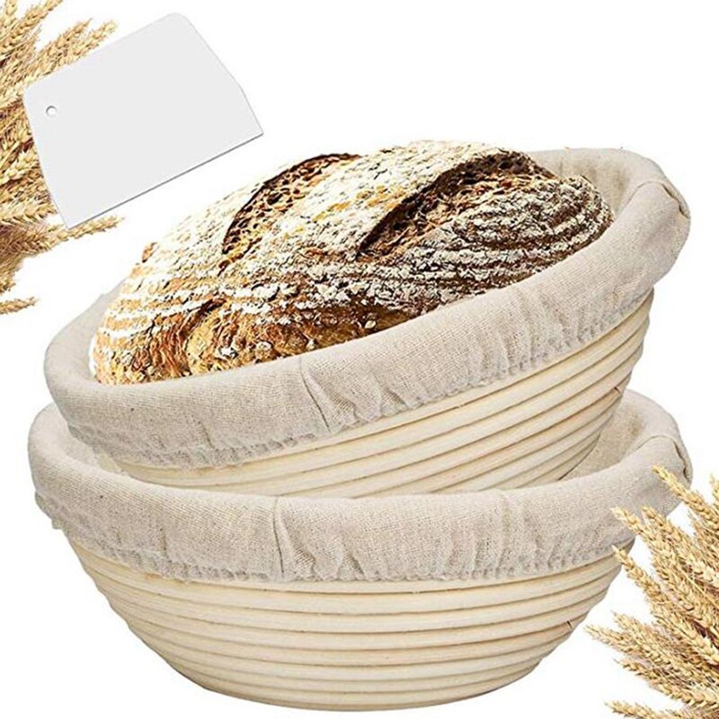 Hevekurv - bakebolle for bakere hevekurver for surdeigsbrød verktøy startkrukke heveboks