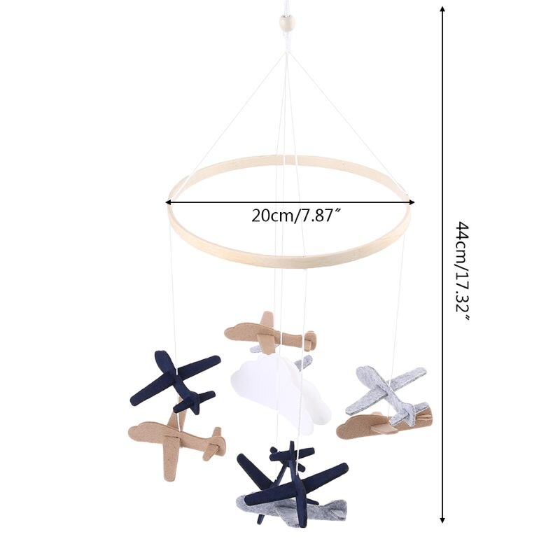 Krippe Handy, Mobiltelefon Rassel Spielzeug Baby Wind Glockenspiel Anhänger Bett Glocke Hängen Ornament F3mich