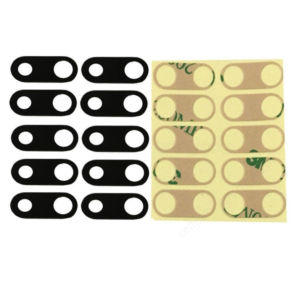 50 sztuk powrót obiektyw aparatu szklana pokrywa dla iPhone 12 mini 11 pro max X Xs max XR tylna kamera szklany obiektyw dla iPhone 6 6s 7 8 Plus