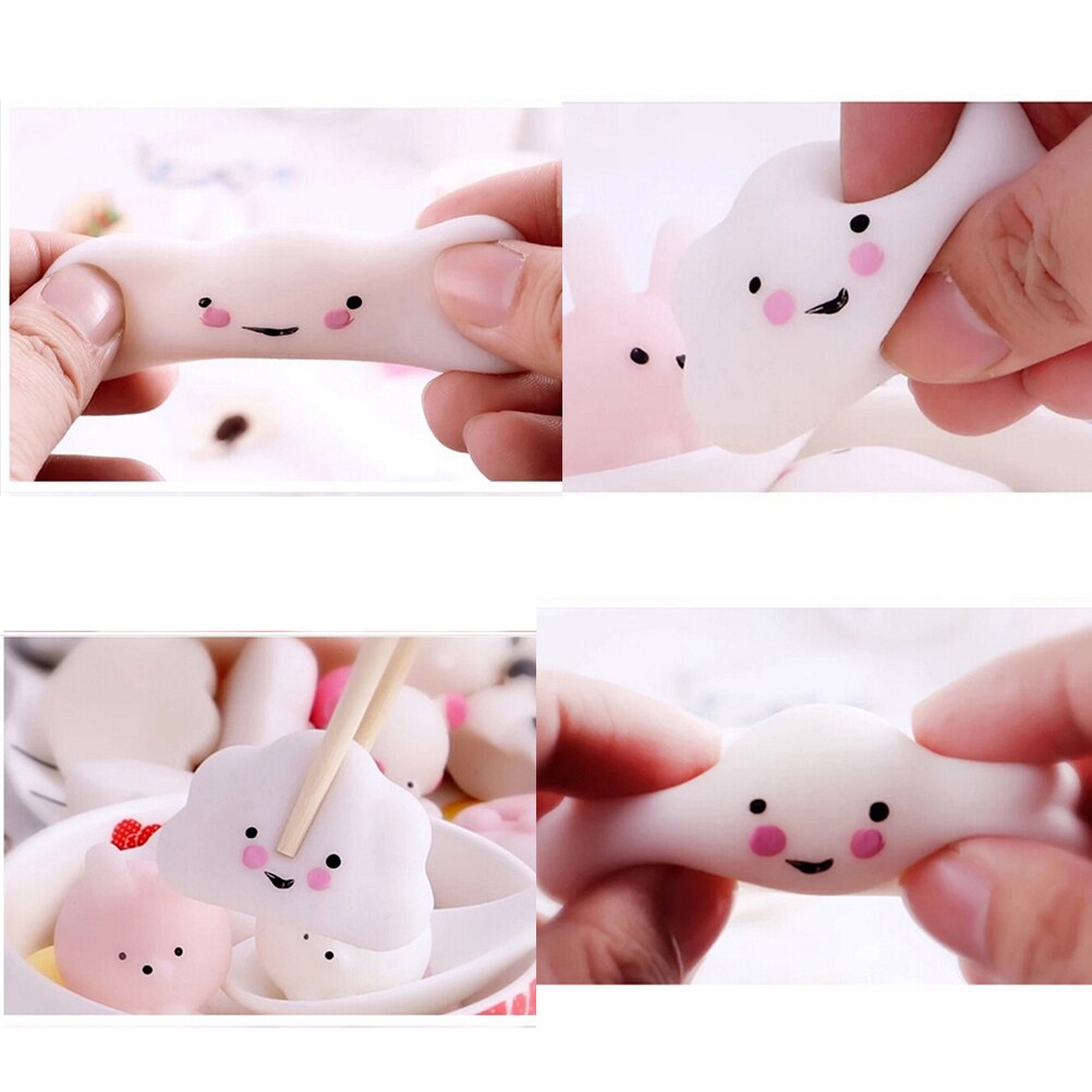 Ushihito Kawaii Nette Squishy Mini Kleine Wolke Weichen quetschen Drücken Sie Langsam steigend Telefon Gurt Brot Kuchen Kind Spielzeug Hobbie