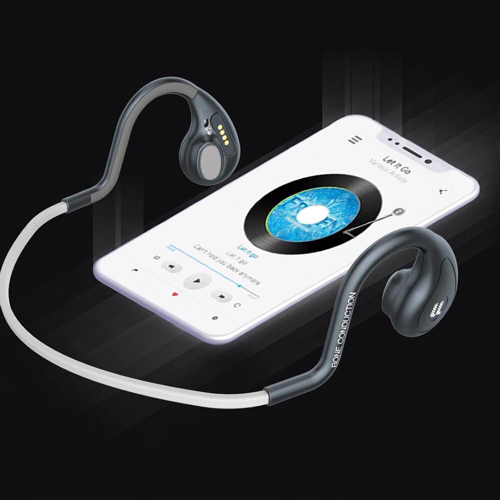 Xiaomi ull bone conduction hörlurar me -200 bluetooth trådlösa sporthörlurar  ip66 vattentäta headset mikrofon handsfree
