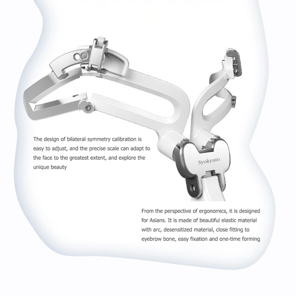 Portable 3 In 1 Adjustable Eyebrow Shapes Stencil Makeup Eyebrow Model Template Tool Eyebrow Stencil Shaper Cosmetic Tools