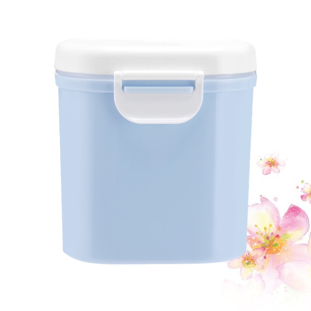 1pc Large Capacity Milk Powder Box Sealed Storage Tank Storage Container Multifunctional Sealed Box for Home (L Sky-blue): Sky-blue
