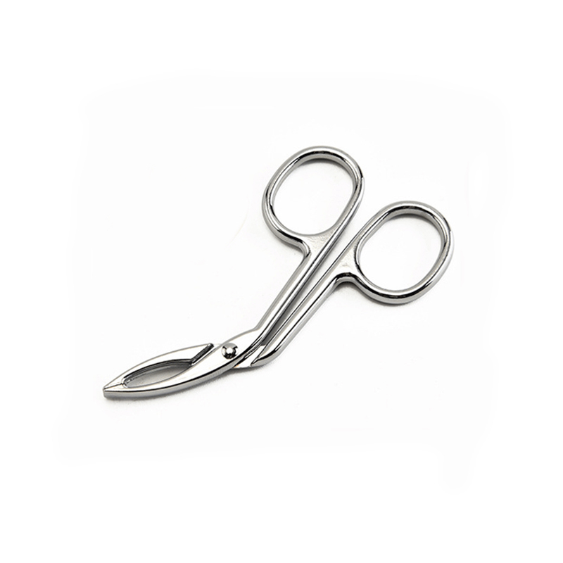 1 pçs tipo tesoura pinça de sobrancelha extrator de cabelos finos olho sobrancelha nariz remoção do cabelo aço inoxidável beleza maquiagem ferramentas acessórios