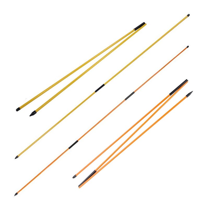 Golf Alignment Bar Orange Fiberglass Placement Training Aids