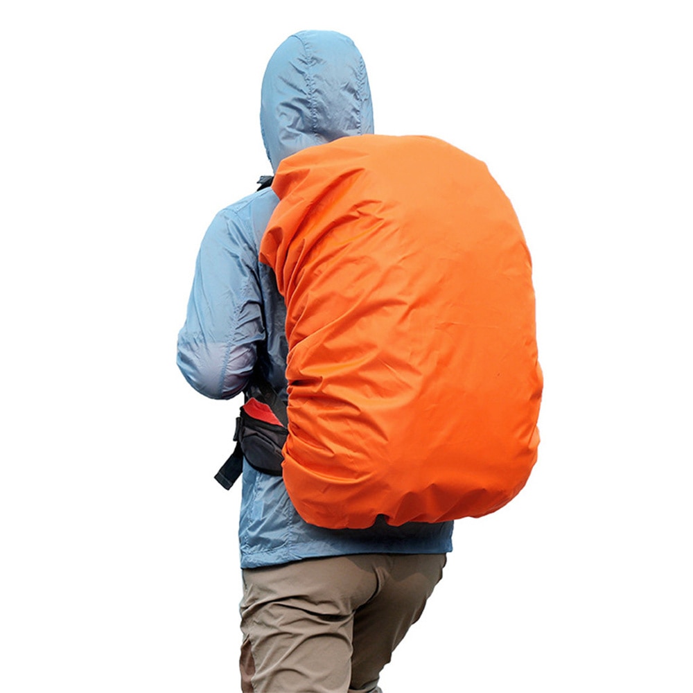 Backpack Rain Cover Water Resistant Rucksack Covers Hiking For Cycling Solid Color Rainproof Rain Gear Rain Cover