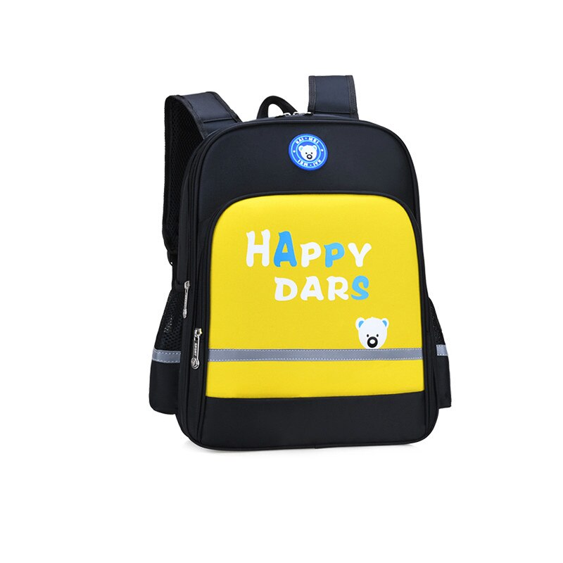 heißer Neue Kinder Schule Taschen für Jugendliche Jungen Mädchen Große Kapazität Schule Rucksack Wasserdichte Satchel Kinder Buch Tasche Mochila: Yellow small