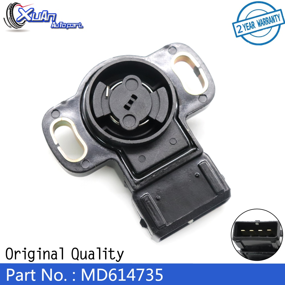 XUAN Gaspedal Position Sensor TPS Sensor MD614735 Für Mitsubishi Diamant Montero Sport Sigma Herausforderer Carisma Galant Pajero