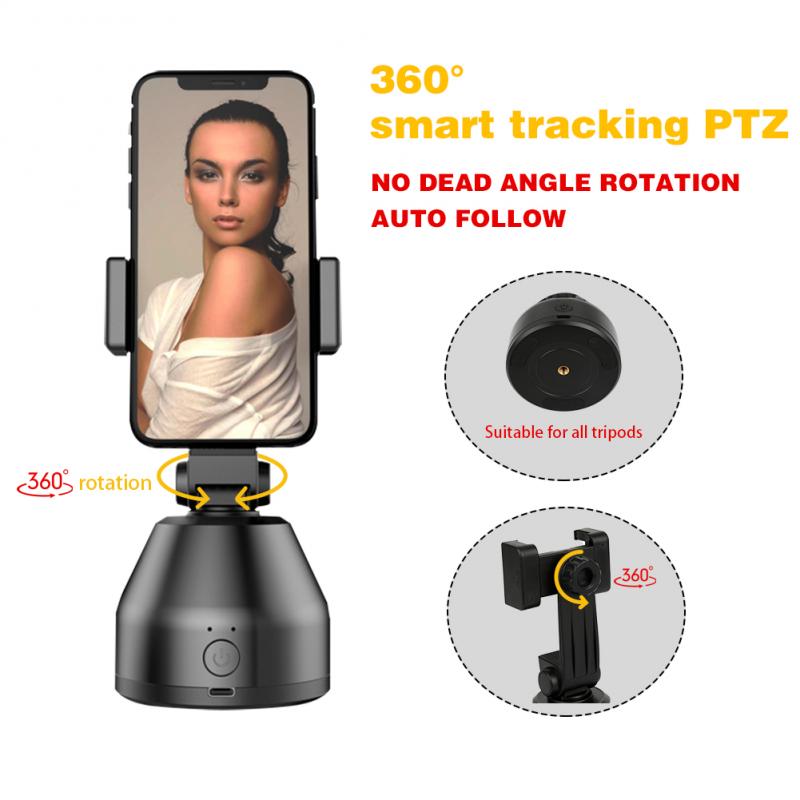 Smart Selfie Stick 360° Face Tracking Holder - AI Gimbal Personal Robot Cameraman - Bluetooth