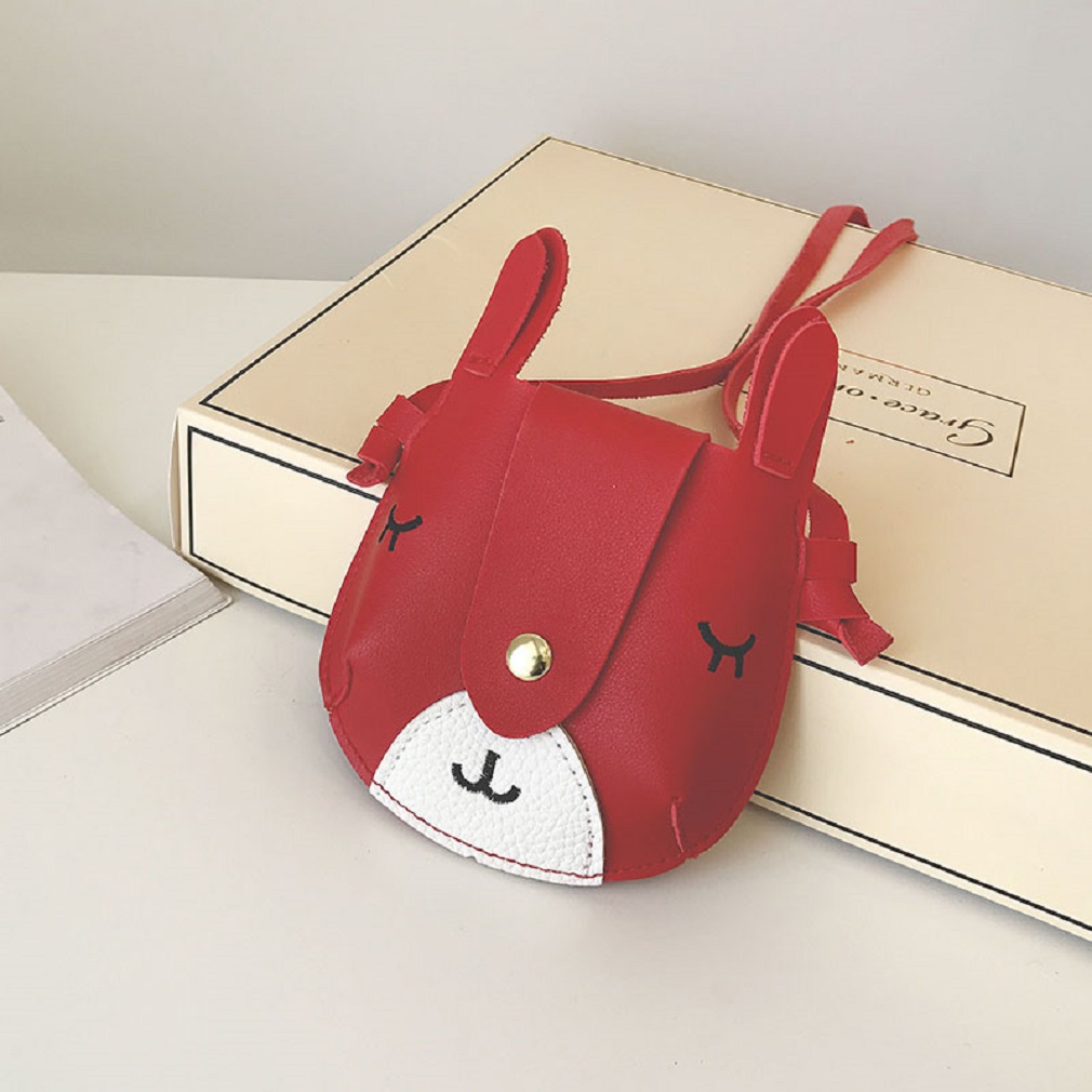 Kinderen Meisje Lederen Handtas Schouder Cross Body Bag Tote Messenger Satchel Purse: B