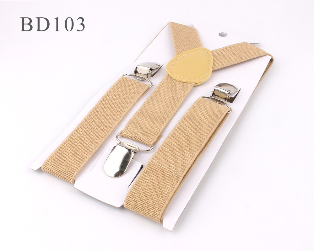 Kids Suspenders Solid Adjustable Elastic Suspender Candy Color Children Braces Wedding Accessories Girls Boys Straps: BD103