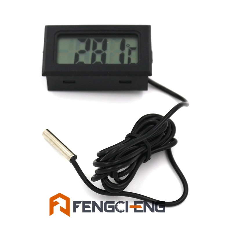 Homebrew Insert Digital Thermometer, LCD Display, Food Temperature Sensor, Brewer Thermometer