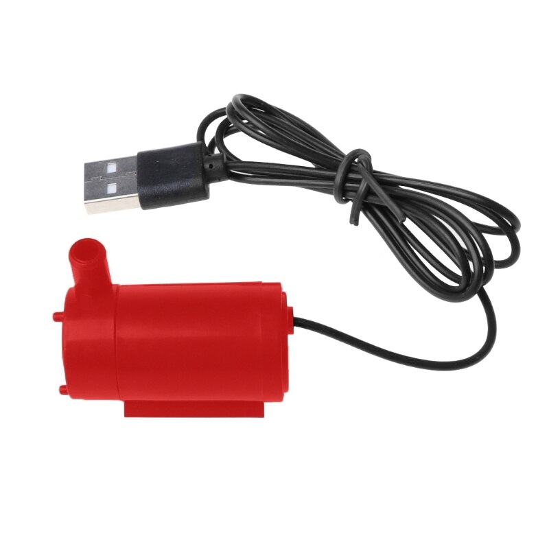 Micro Dompelpomp Fish Tanks Aquarium Usb Aangedreven Dc 5V 2-3L/Min Mini Motor Water-Pomp accessoires
