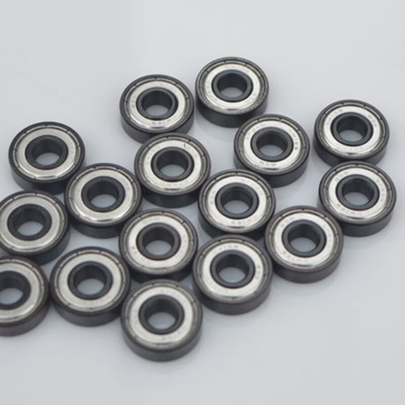 Fast Speed 608 Schaatsen Lagers Zwarte Ballen Skateboard Kralen Lagers 608 Skates