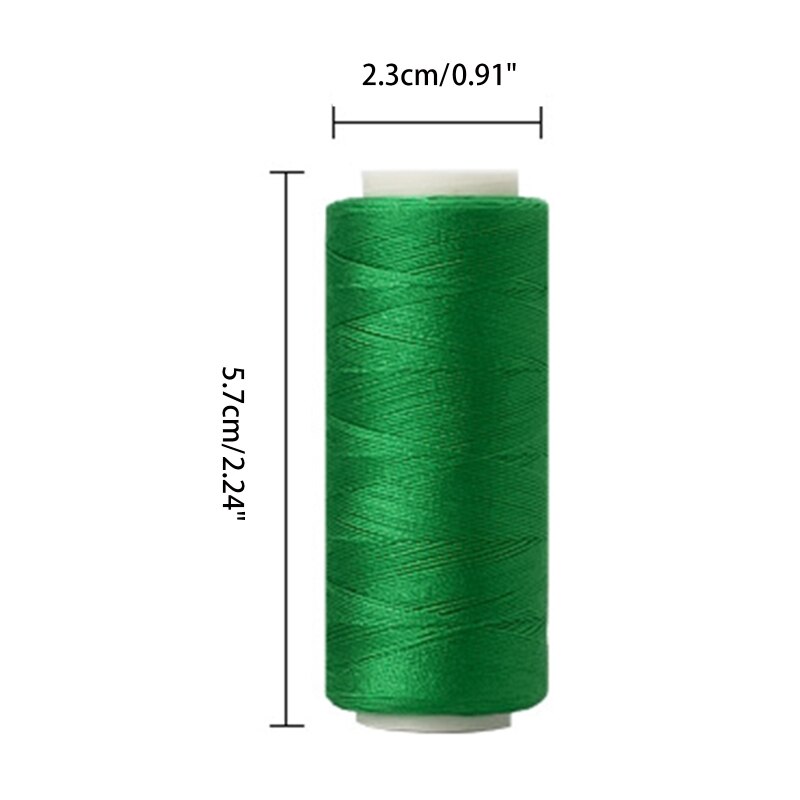 Bobbins Sewing Thread Kits 12 Colors Sewing Supplies for Hand &amp; Machine Sewing Polyester Spools Quilting Thread Q1FD