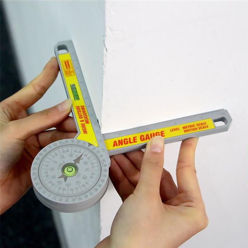 Calibration Miter Saw Protractor Finder Angle Finder Miter Gauge Goniometer Angle Finder Arm Measuring Ruler