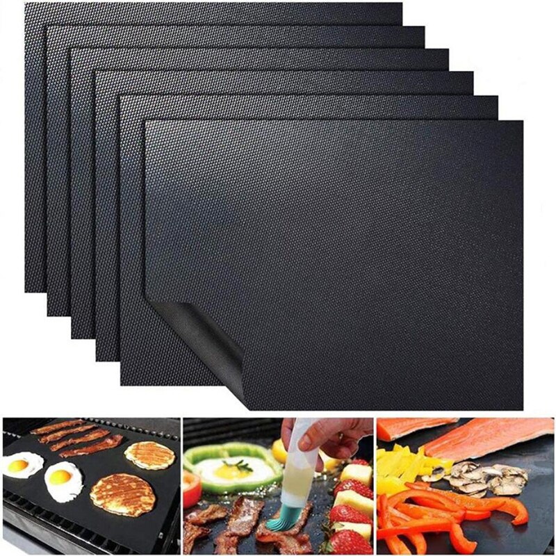 Nonstick Bbq Grill Mat Pads Barbecue Bakken Pad 4... Grandado