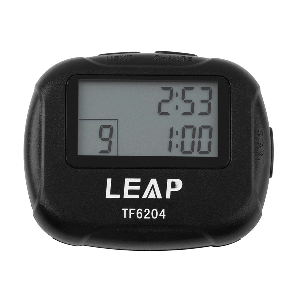 LEAP Training Electronics Interval Timer Segment Stopwatch Interval Chronograph for Sports Yoga Cross-fit Boxing GYM Trainings