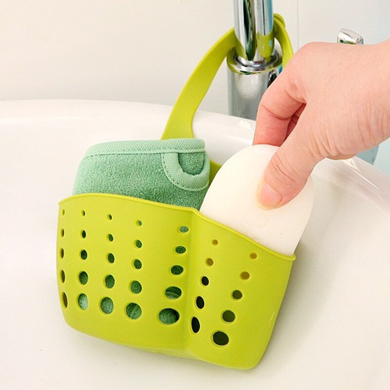Sponge Button Eco-feiendly Kitchen Sink Sponge Storage Hanging B... – Grandado