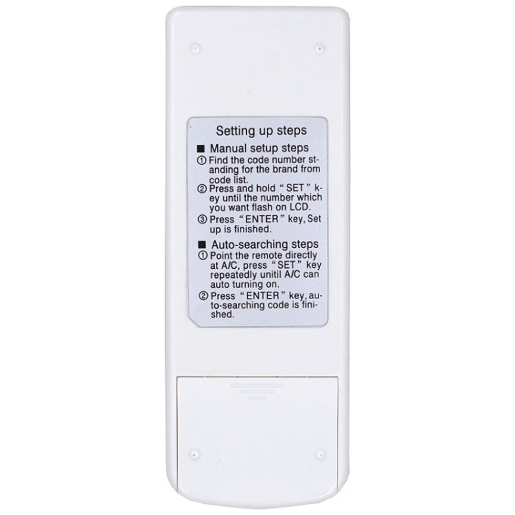 Universal Air Conditioner Remote Control With LCD display KT-109II/ K-1028E Remote Suitable for All Air Conditioners with Base