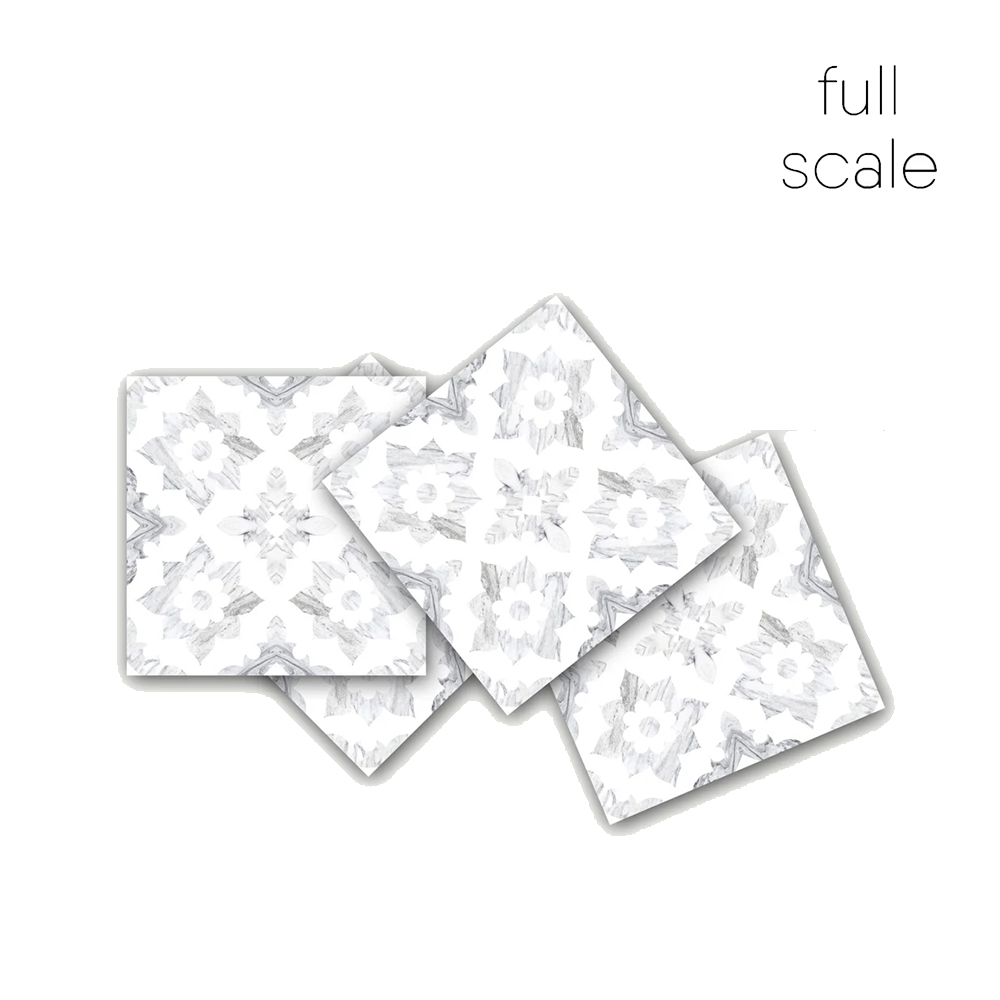 10 sztuk pcv imitacja marmuru klatka schodowa kuchnia płytki samoprzylepne naklejki wodoodporny wystrój łazienki ceramiczne tapety 30x30cm: FS2093-1 / 20cmx20cmx10pcs