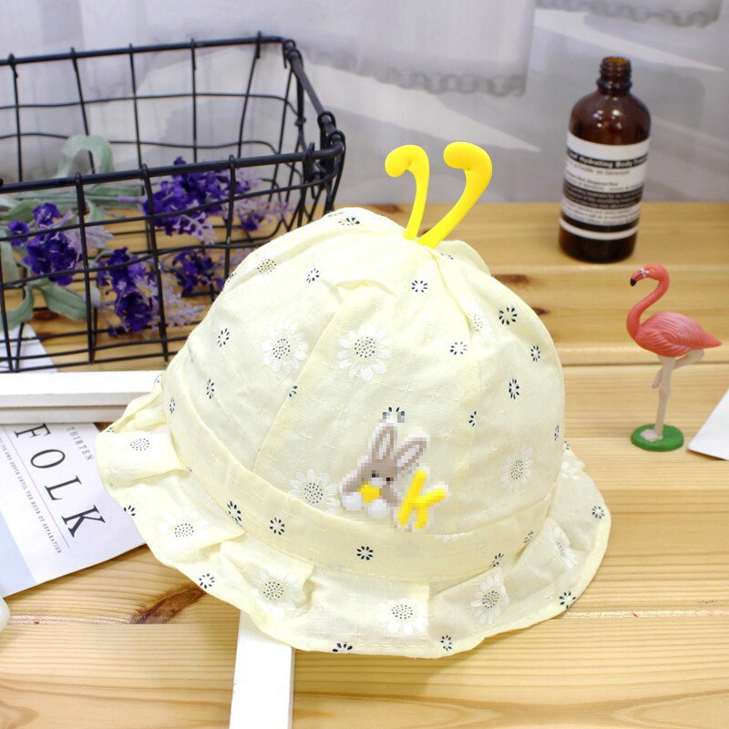 gorro niña Sombrero de cubo para bebé, sombrero de Sol de algodón de Color sólido, gorros de playa, sombrero de Panamá para niño y niña, accesorios de primavera y verano, 3-12 meses, 2022: style 11