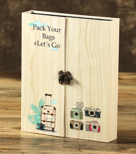 Houten 30 Zwart Papier Sheets Kaart Liefde Thema Bruiloft Diy Fotoalbum Handgemaakte Vintage Foto Foto Scrapbooking Album: S1