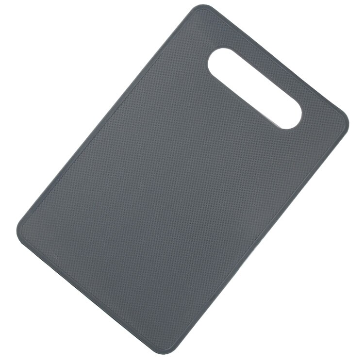Plastic Cutting Board Foods Classification Boards Outdoors Camping Vegetable Fruits Meats Bread Cutting Chopping Blocks: Dark gray