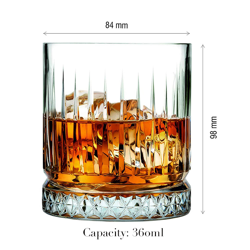 Vasos de whisky de 1 Uds., vasos de rocas antiguas, cristalería para cóctel escocés, Bourbon, Gin, Voldka, Brandy: Azul