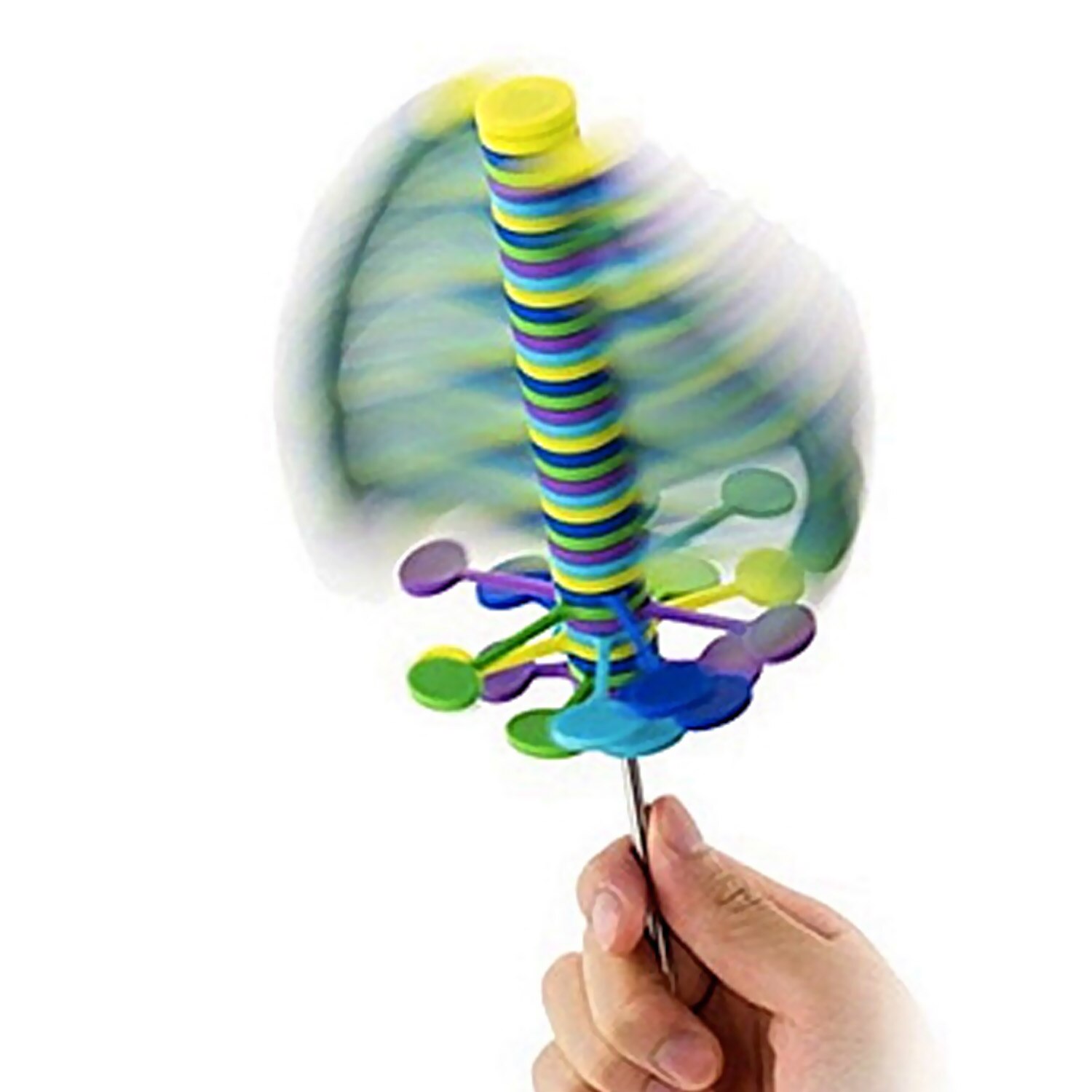 Besegad Funny Rotating Spin Lollipop Toy Kid Children Adults Stress Relief Puzzle Toys Home Office Desktop Decorations