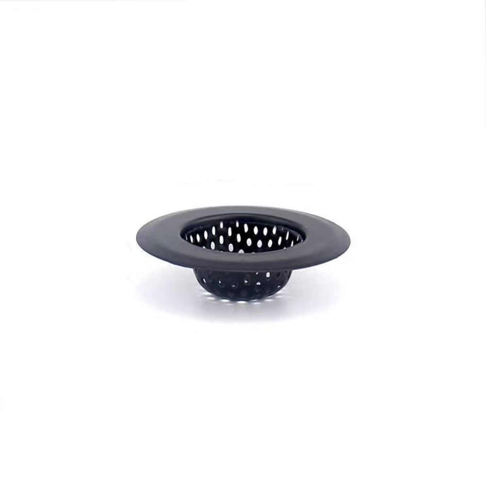 Rvs Zwart Aanrecht Filter Anti Verstopping Generieke Gootsteen Afvoer Zeef Mesh 5.5/7/9/11.5cm Afvoer Gat Filter Wastafel: Black
