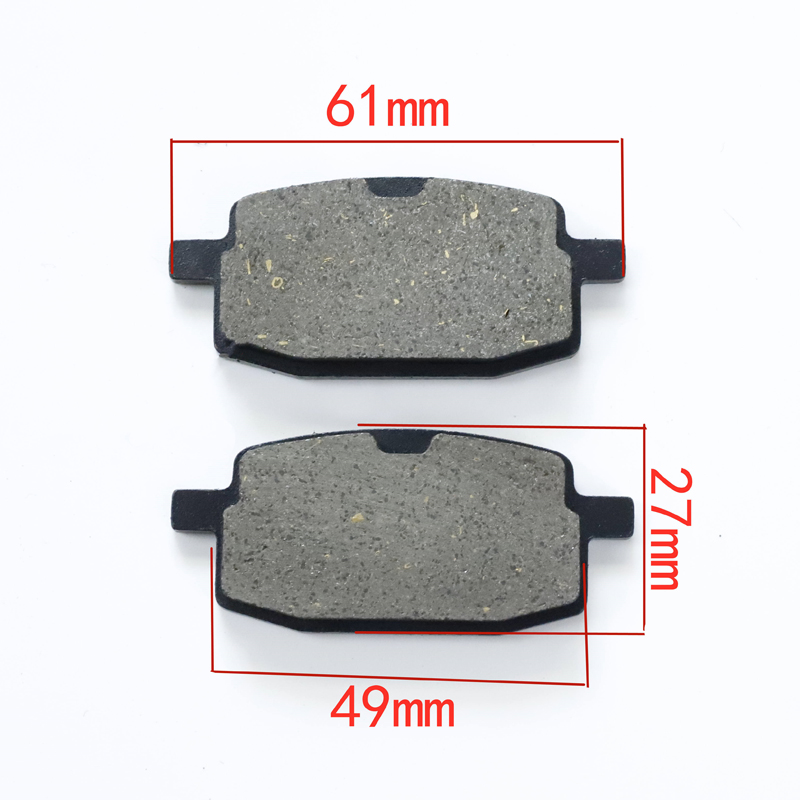 Motorradbremsen vorne hinten Scheibenbremsbeläge Schuhe für 50 cc 125 cc 150 cc 250 cc CBR CRF CTCT CBX Rolle Moped: Armee Grün