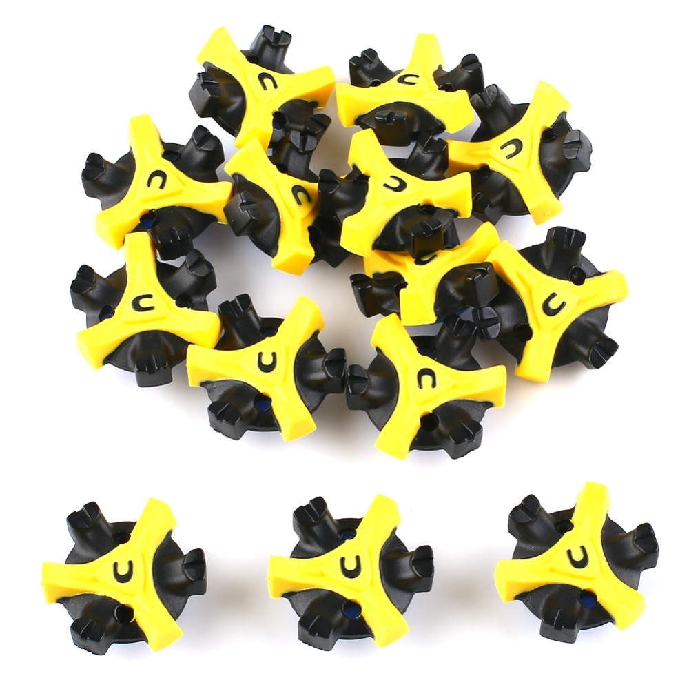 14pcs Soft spikes Replacement Golf Shoe Spikes Studs Cleats Fast Twist Tri-Lok