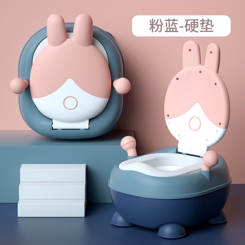Portable Baby Potty Multifunction Baby Toilet Car Potty Child Pot Training Girls Boy Potty Kids Chair Toilet Seat Children's Pot: Pink