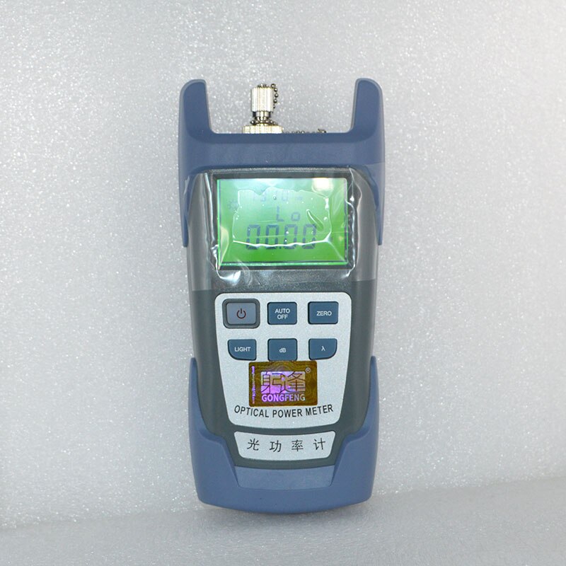 Handheld Optical Fiber Power Meter-70 ~ + 10dBm 10 km Met FC/SC Adapter Golflengte bereik 800-1700 nm Speciale Verkoop