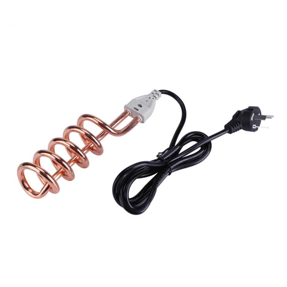 220V 1500W Draagbare Boiler Elektrische Onderdompeling Boiler Veiligheid Kokend Water HeaterTravel voor Reizen Camping Picknick