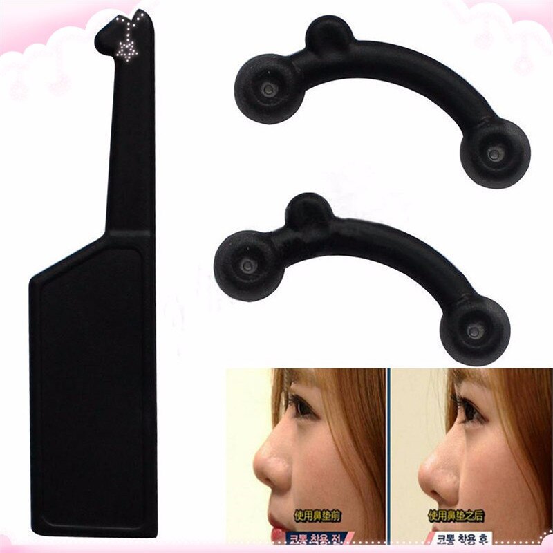 6 Stks/set 3 Maten Beauty Neus Omhoog Lifting Bridge Shaper Massage Tool Geen Pijn Neus Shaping Clip Clipper Vrouwen Meisje massager