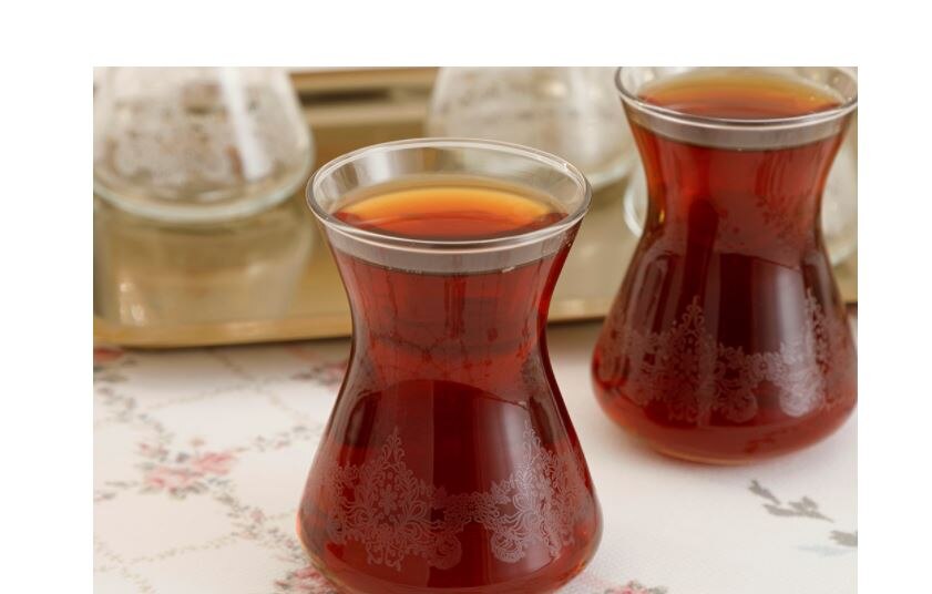 Tasse à thé turque verre thé Pando verre 6 pièces verres à thé 125 Ml Transparent turc service à thé ensemble de tasse à thé fabriqué en turquie