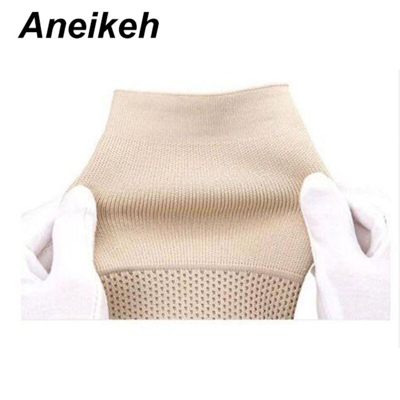 Aneikeh Trendy Stretch Sok Laarzen Enkel Lange Vreemde Fretwork Hakken Puntige Gebreide Laarzen Maat 34-40 Zwart abrikoos