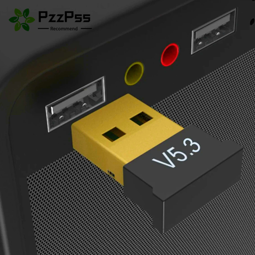 USB Bluetooth 5.3 adattatore trasmettitore ricevitore Bluetooth V5.1 Audio Bluetooth Dongle adattatore USB Wireless per PC Laptop Computer