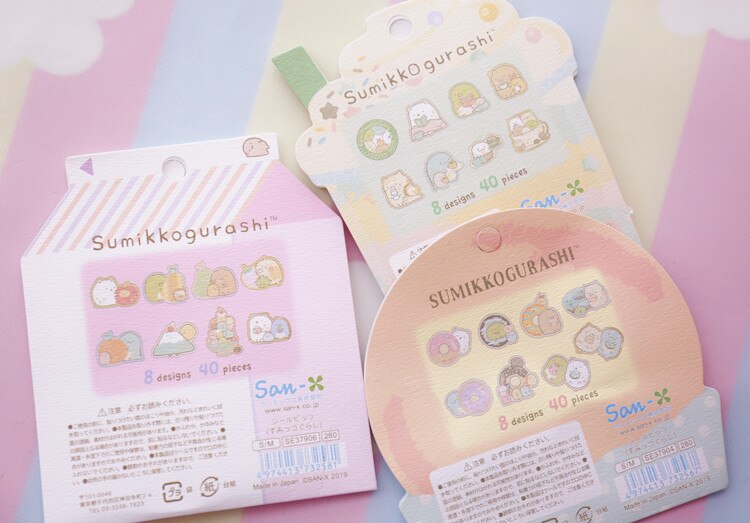 40pcs/1pack Kawaii Stationery Stickers Corner good friend Diary Planner Decorative Stickers Scrapbooking DIY Craft Stickers
