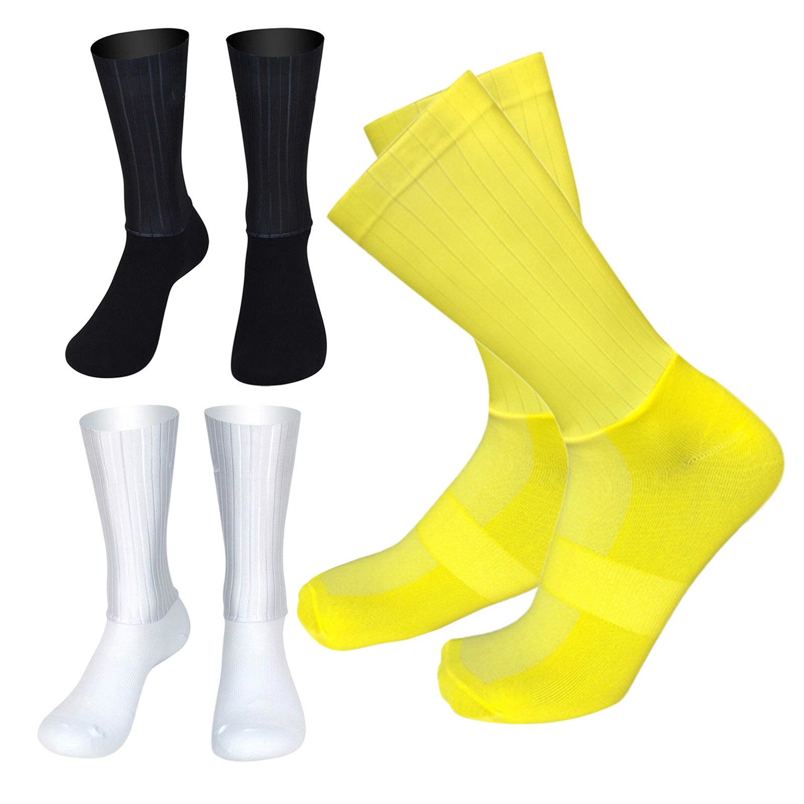 Fietsen Sokken Voor Mannen &amp; Vrouwen, Regelmatige Ankle Crew Breatheable Fiets Sokken Voor Bergbeklimmen Wandelen