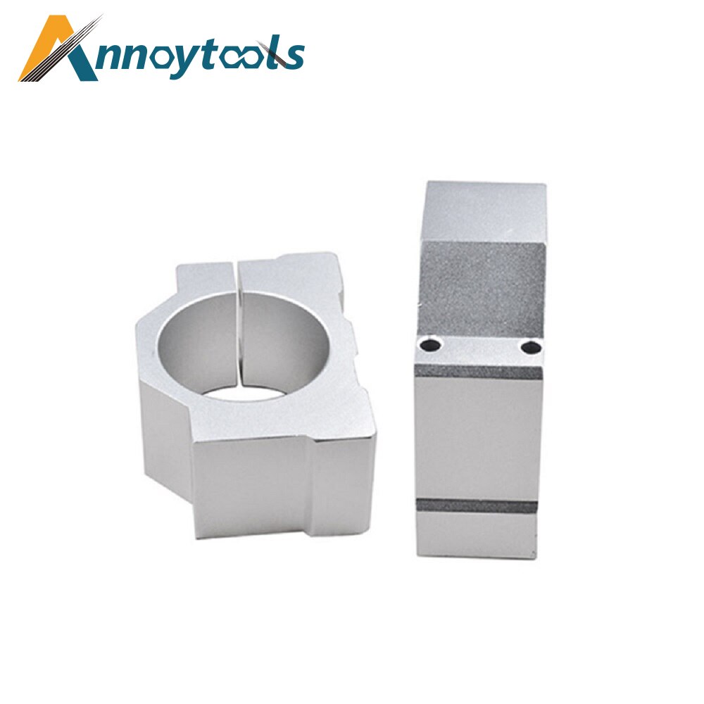 CNC Spindle Motor fixture 52mm,65mm,80mm Spindle Clamping bracekt Aluminium fixture for CNC Spindle